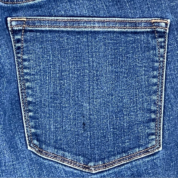 LRL Lauren Ralph Lauren Women’s Straight Leg Dark Wash Jeans with Stretch size 6 - Picture 7 of 13